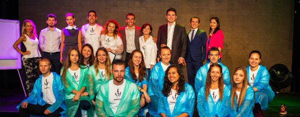 Simon Bucknall and Business Storm team